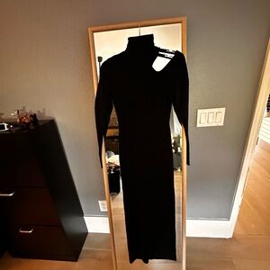 Bardot Black Long Sleeve Dress